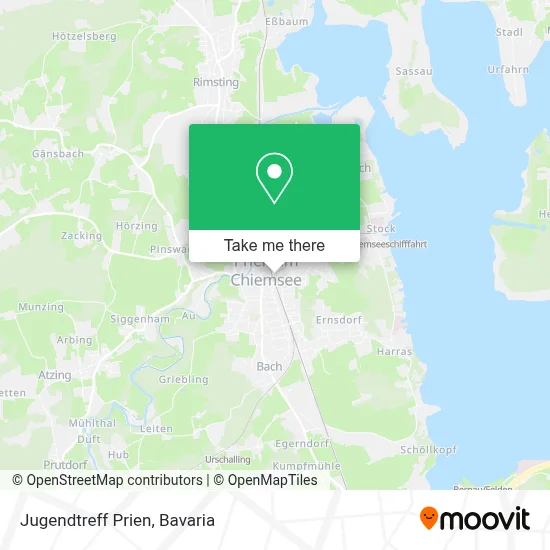 Jugendtreff Prien map