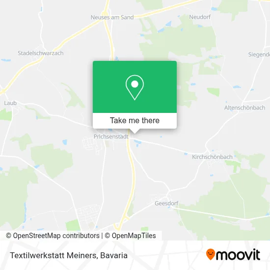 Textilwerkstatt Meiners map