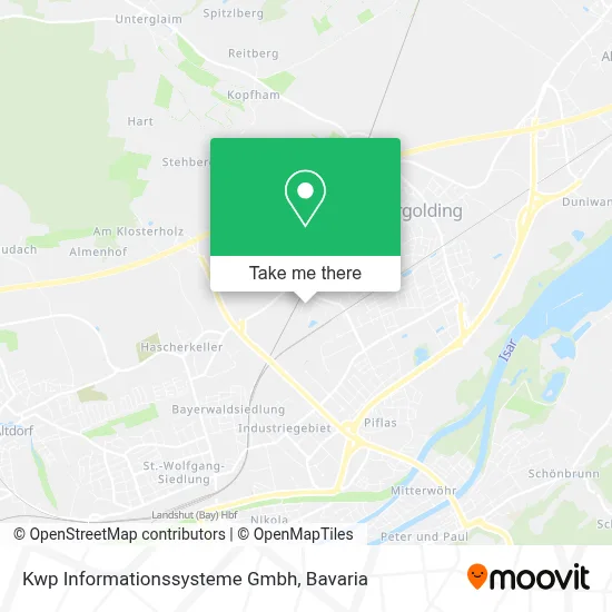 Kwp Informationssysteme Gmbh map