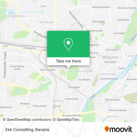 Zeb Consulting map