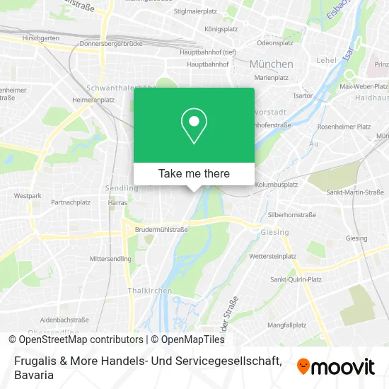 Frugalis & More Handels- Und Servicegesellschaft map