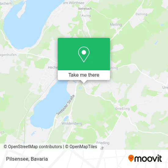 Pilsensee map
