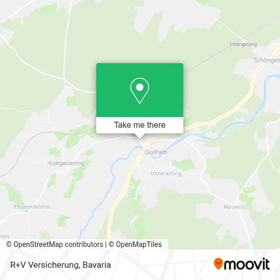R+V Versicherung map