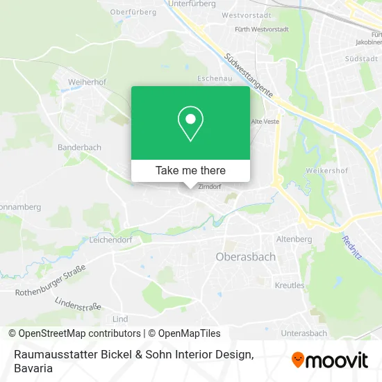 Raumausstatter Bickel & Sohn Interior Design map