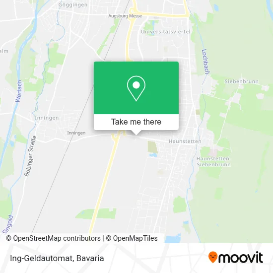 Ing-Geldautomat map