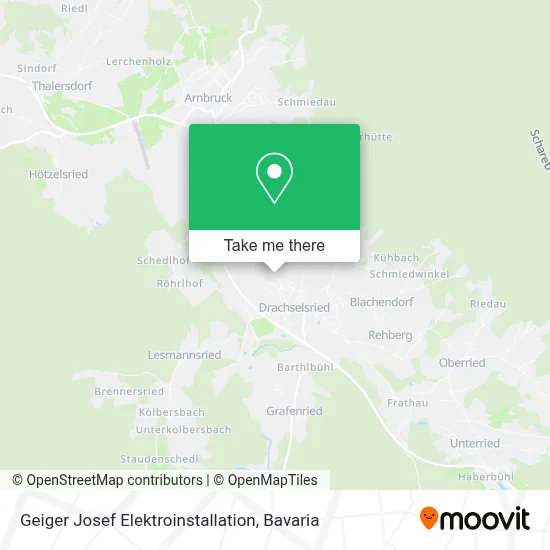 Geiger Josef Elektroinstallation map