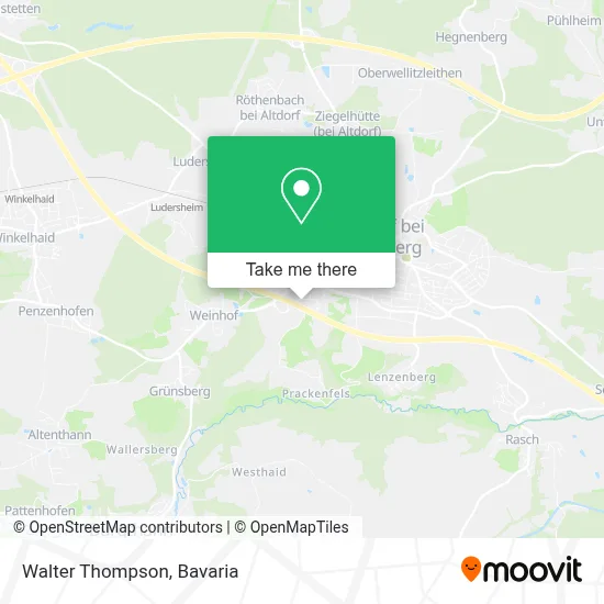 Walter Thompson map