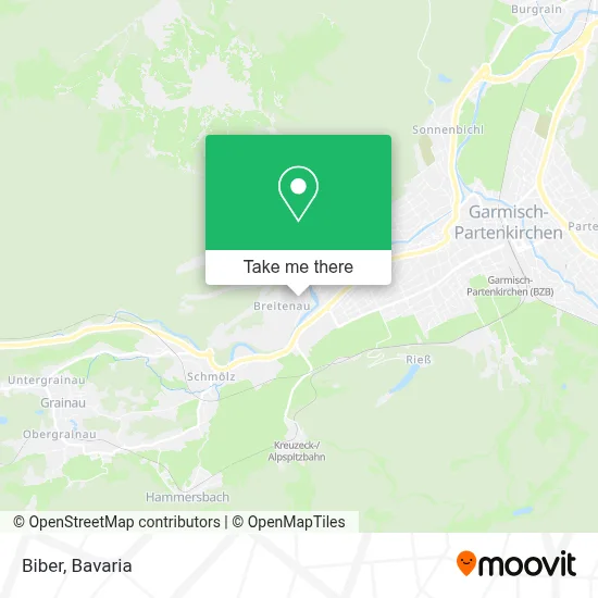Biber map