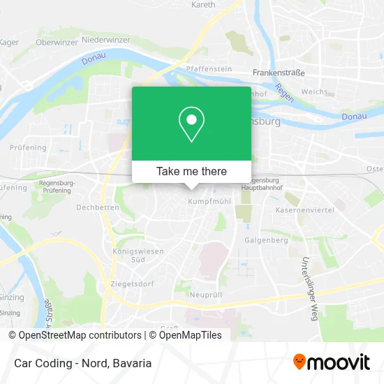 Car Coding - Nord map