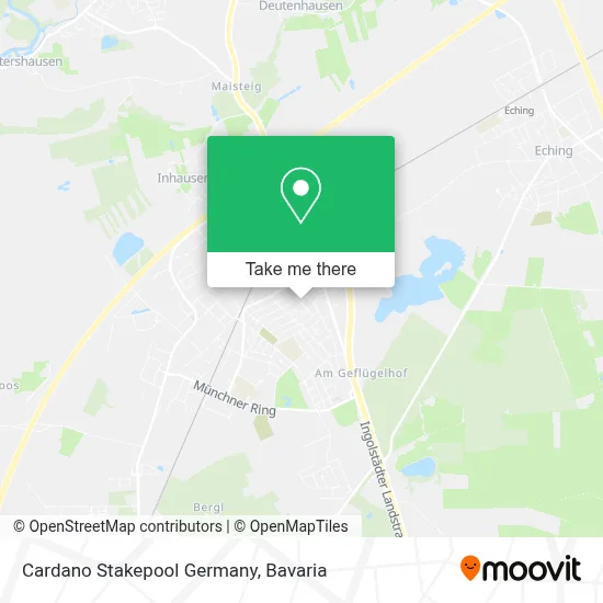 Cardano Stakepool Germany map