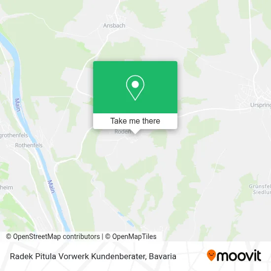 Radek Pitula Vorwerk Kundenberater map