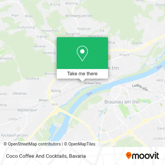 Coco Coffee And Cocktails map
