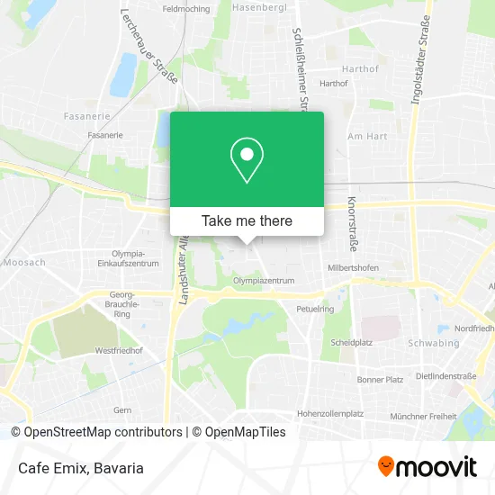 Cafe Emix map