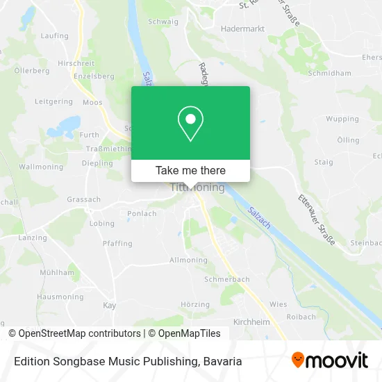 Edition Songbase Music Publishing map