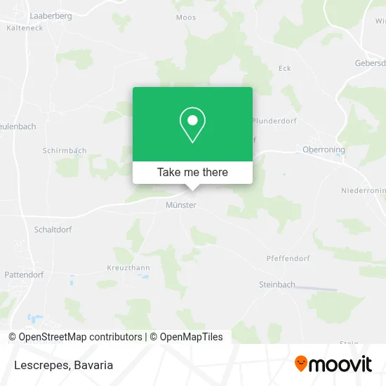 Lescrepes map