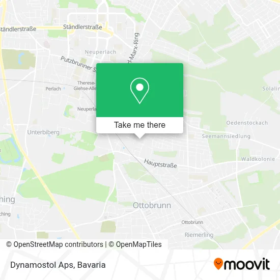 Dynamostol Aps map
