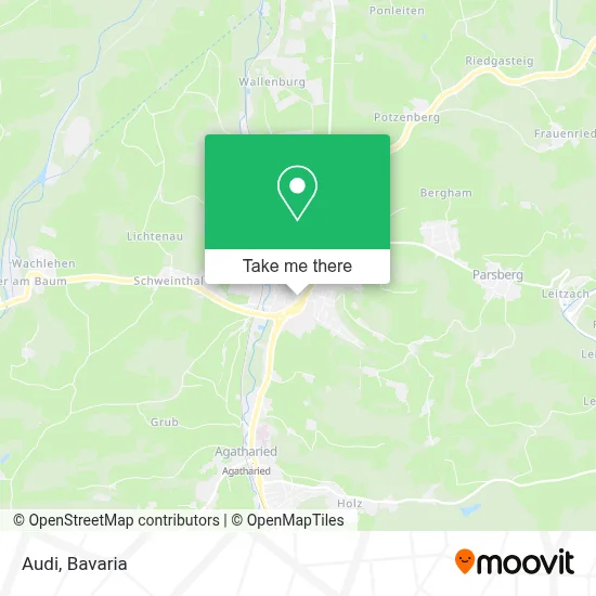Audi map