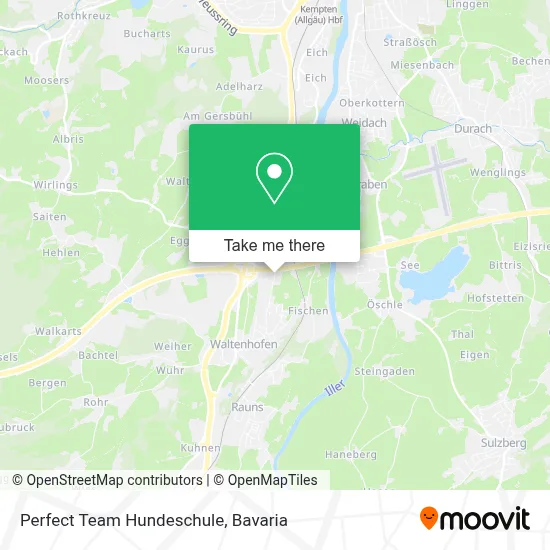 Perfect Team Hundeschule map