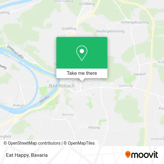 Eat Happy map