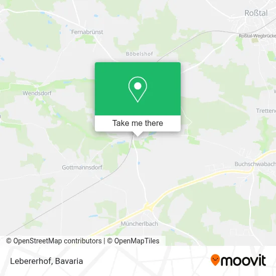 Lebererhof map