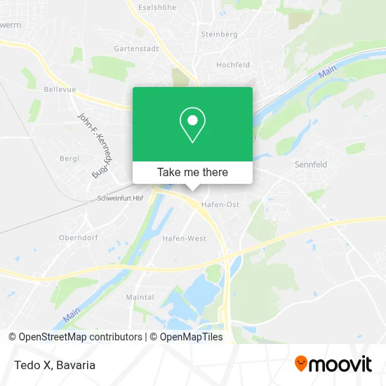 Tedo X map