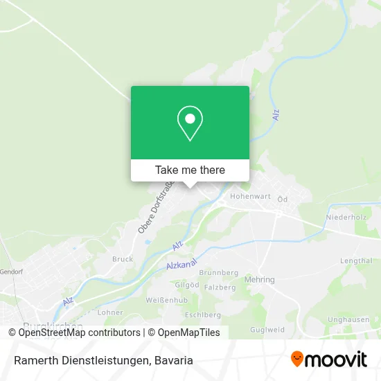 Ramerth Dienstleistungen map