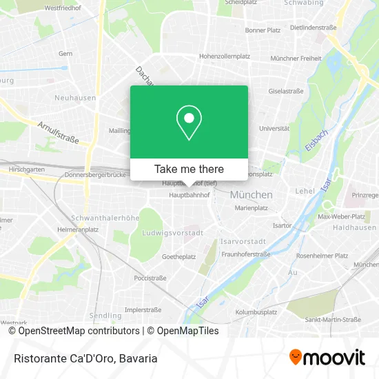 Ristorante Ca'D'Oro map
