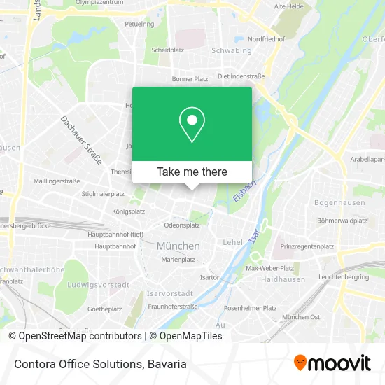 Contora Office Solutions map