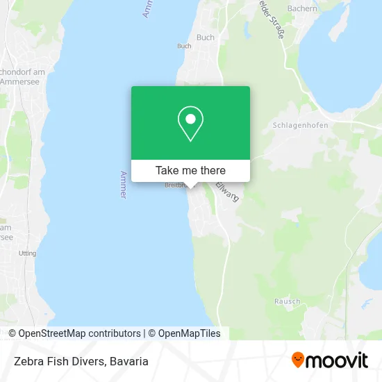 Zebra Fish Divers map