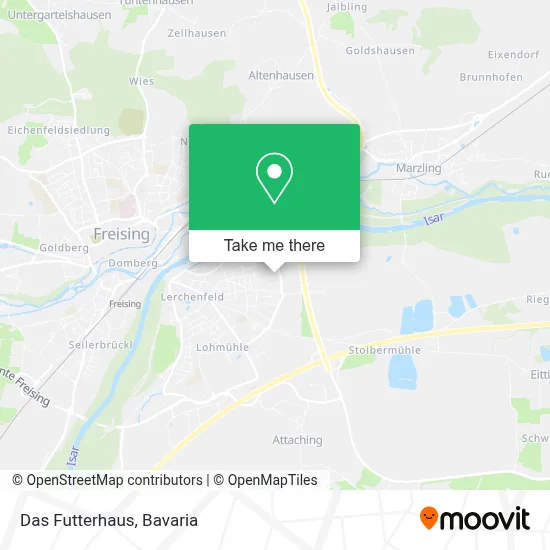 Das Futterhaus map