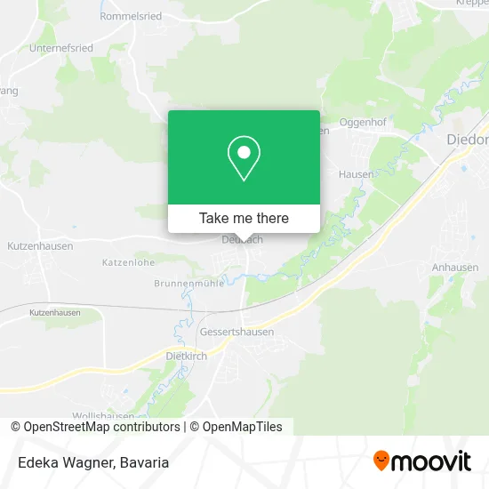 Edeka Wagner map