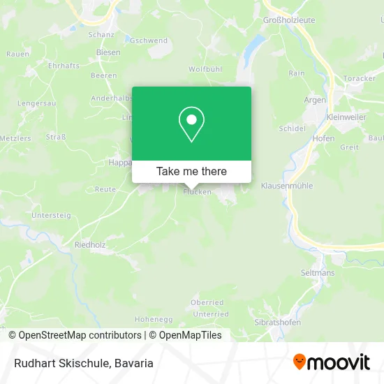 Rudhart Skischule map