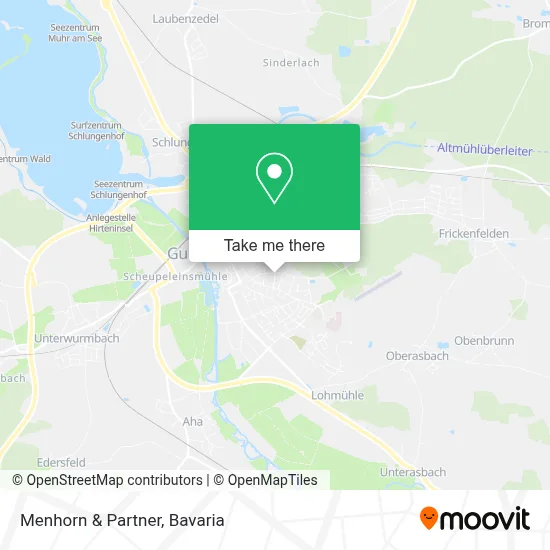 Menhorn & Partner map