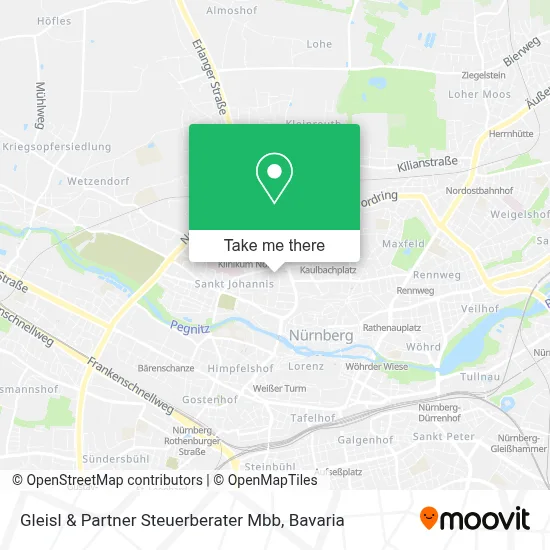 Gleisl & Partner Steuerberater Mbb map