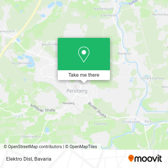 Elektro Disl map
