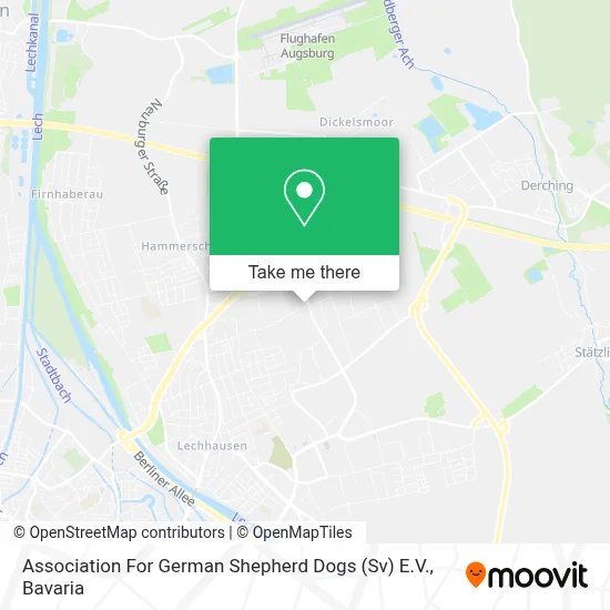 Association For German Shepherd Dogs (Sv) E.V. map