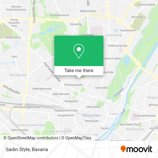 Sadin Style map