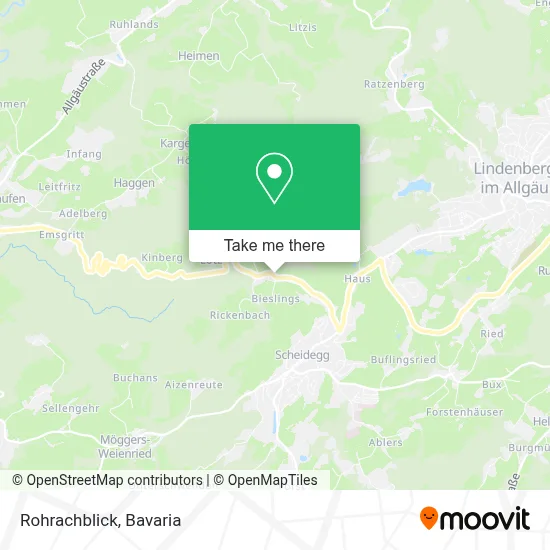 Rohrachblick map
