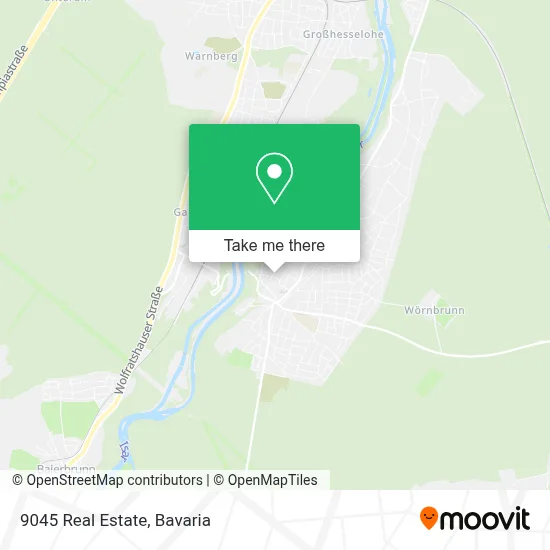 9045 Real Estate map