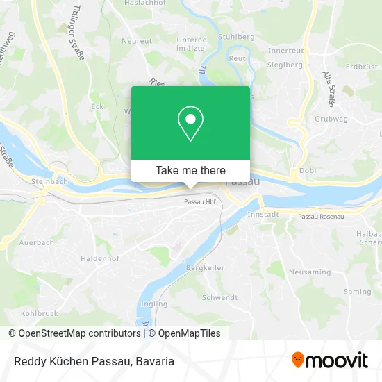 Reddy Küchen Passau map