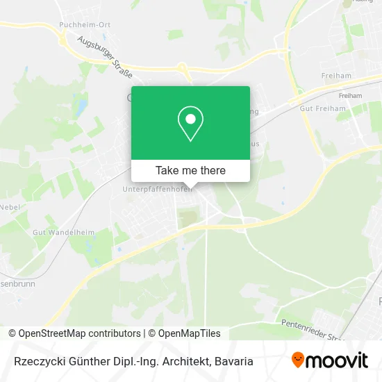 Rzeczycki Günther Dipl.-Ing. Architekt map