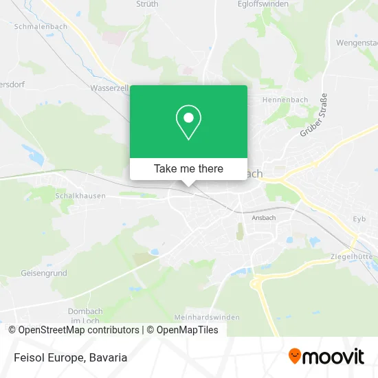 Feisol Europe map