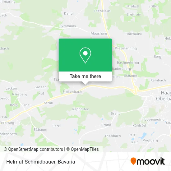 Helmut Schmidbauer map