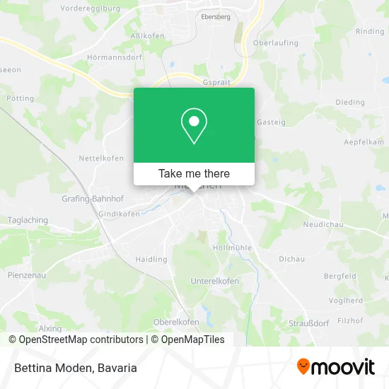 Bettina Moden map