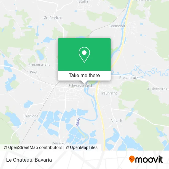 Le Chateau map