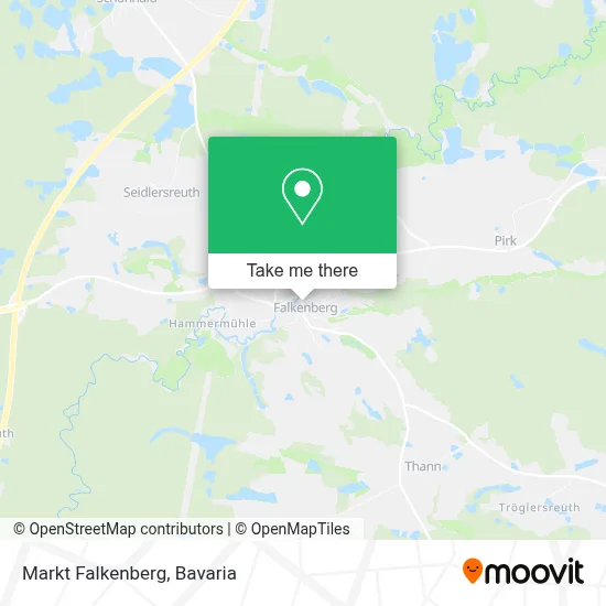 Markt Falkenberg map