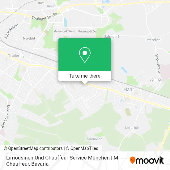 Limousinen Und Chauffeur Service München | M-Chauffeur map