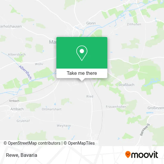 Rewe map