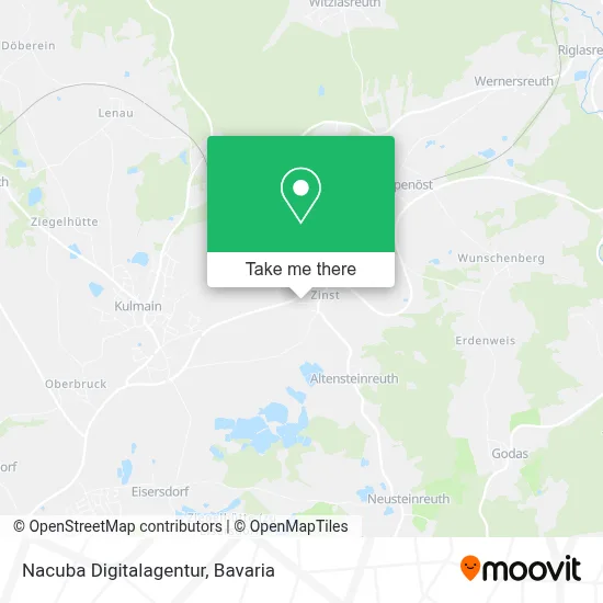 Nacuba Digitalagentur map