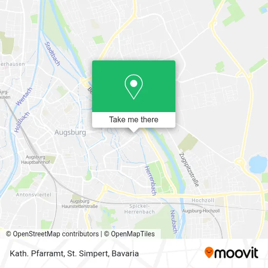 Kath. Pfarramt, St. Simpert map